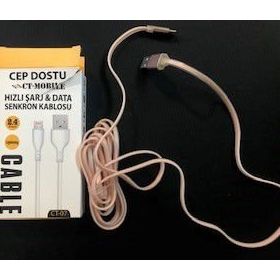 Dataline Ct-07 2.4a 1,5 mt Lightning Hızlı Şarj Data Kablosu