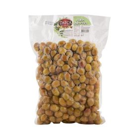 Datça Köy Ürünleri 1 kg Yağlı Yeşil Çizik Zeytin