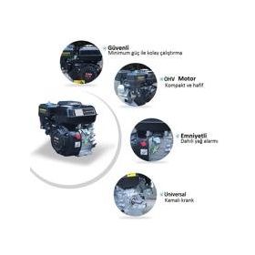 Datsu DTS Power 200 6.5 HP Benzinli Motor Kamalı Krank