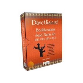 DAVETLISINIZ! BEDİÜZZAMAN SAID NURSI İLE BIR GÜN BIR GECE (ÖZEL KUTU + RENKLI VE KOKULU BASKI) - HADI GÜNEŞ
