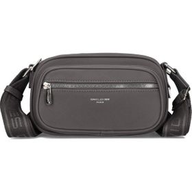 David Jones CM6907A Gri Kadın Çapraz Çanta