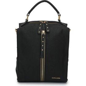 David Jones DJ418 Siyah Kadın Sırt Çantası
