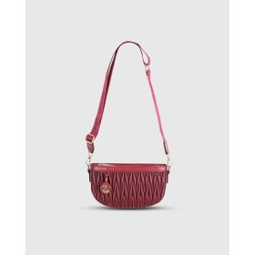 David Jones DJ433 Bordo Kadın Çapraz Çanta