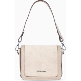 David Jones ED011-1 Bej Kadın Çapraz Çanta