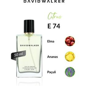 David Walker Parcorus E74 Ferah EDP 50 ml Citrus Erkek Parfümü