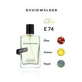 David Walker Parcorus E74 Ferah EDP 50 ml Citrus Erkek Parfümü