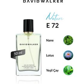 David Walker Vincet E72 50 ml Çiçeksi Nature Erkek Parfümü