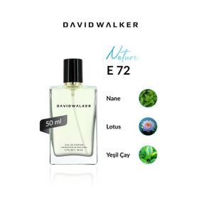 David Walker Vincet E72 50 ml Çiçeksi Nature Erkek Parfümü