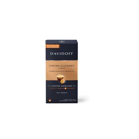 Davidoff 10'lu Crema Elegant Lungo Harmonıous Aromatıc Aluminium Kapsül Kahve (2 adet)