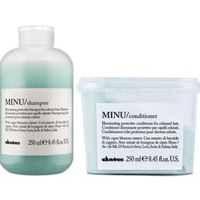 Davines 250 ml Boyalı Saçlar Minu Şampuanı + 250 ml Saç Kremi