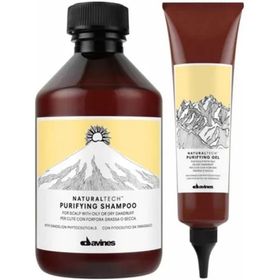 Davines 250 ml Purifying Kepek Şampuan and 150 ml Purifying Jel