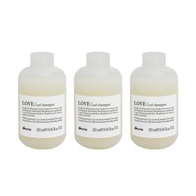 Davines 3x250 ml Love Curl Bukle Belirginleştirici Şampuan