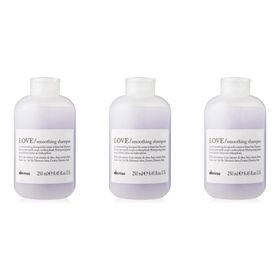 Davines 3x250 ml Love Smoothing Düzleştirici Şampuan
