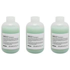 Davines 3x250 ml Melu Mellow Kırılma Önleyici Parlaklık Şampuanı