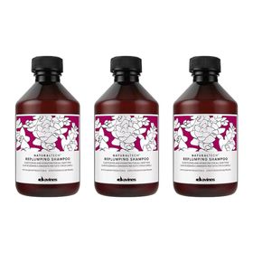 Davines 3x250 ml Replumping Esneklik Kazandıran Nemlendirici Şampuan