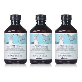 Davines 3x250 ml Well Being Hassas Baş Derisi İçin Nemlendirici Şampuan