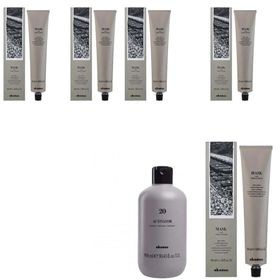 Davines Mask With Vibrachrom No:4.1 x5 Saç Boyası ve Oksidan