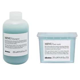 Davines Minu Boyalı Saçlar İçin Bakım Seti 5