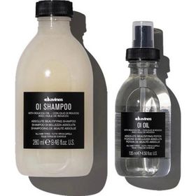 Davines Oi-Oil Sülfatsız Bakım 280 ml Şampuanı ve Oi 135 ml Nemlendiricili Krem