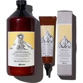 Davines Purifying Kepek Önleyici 1000 ml Şampuan + 150 ml Arındırıcı Jel