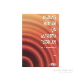 DAVRANIŞ BILIMLERI İÇIN ARAŞTIRMA TEKNIKLERI - SELIM HOVARDAOĞLU