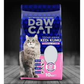 Daw Cat 10 lt Bentonit Bebek Pudralı Kedi Kumu