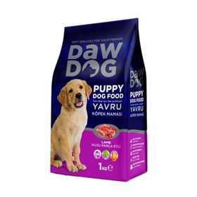 Daw Dog Kuzu Etli ve Pirinçli 1 kg Yavru Köpek Maması