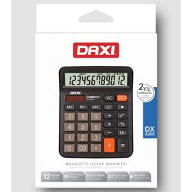 Daxi Dx-6300 12 Haneli Hesap Makinesi