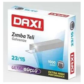 Daxi No:23/15 Gümüş Zımba Teli