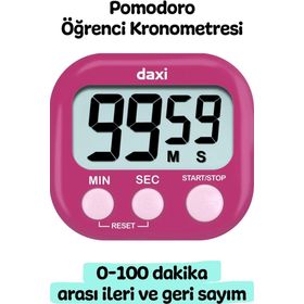 Daxi TX-100 Fuşya Kronometre