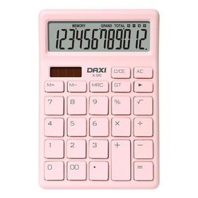 Daxi X-120P Pembe Hesap Makinesi