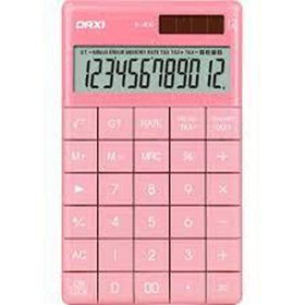 Daxi X-400 Pembe 12 Hane Hesap Makinesi