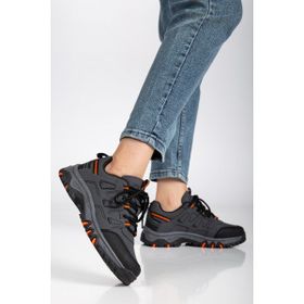 Daxtors D0538 Kısa Su Geçirmez Füme Kadın Outdoor Trekking Ayakkabı