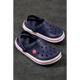 Daxtors D079 Lacivert-Kırmızı Ortopedik Unisex Çocuk Terlik