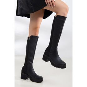 Daxtors D080 Siyah Kadın Çekme Çizme