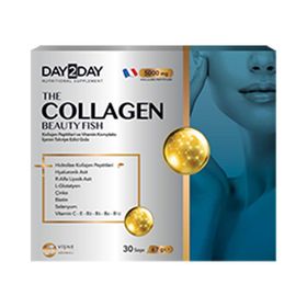 Day2Day Collagen Beauty Fish Vişne Aromalı 30 Saşe