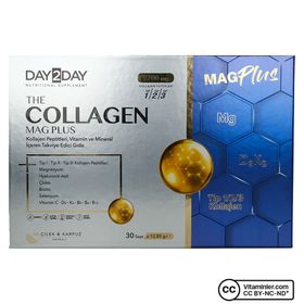 Day2Day Collagen Mag Plus Çilek Karpuz Aromalı 30 Saşe