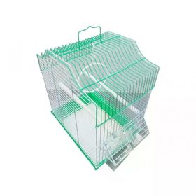 Dayang 29,5 X 22,3 X 38,5 cm Düz İki Kapılı Kubbeli Muhaabbet Kafesi