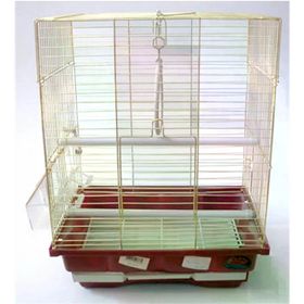 Dayang 30 x 23 x 39 cm Düz İki Kapılı Muhaabbet Kafesi