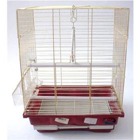 Dayang 30 x 23 x 39 cm Düz İki Kapılı Muhaabbet Kafesi