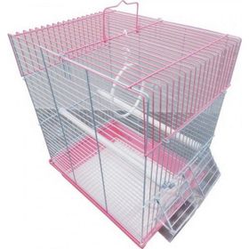 Dayang 30 x 23 x 39 cm Düz İki Kapılı Renkli Muhaabbet Kafesi