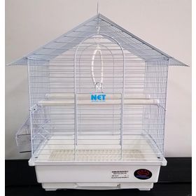 DaYang 30 x 23 x 39 cm İki Kapılı Çatılı Muhabbet Kafesi