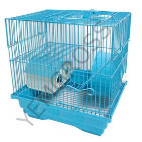 DaYang 30x23x31 cm Açık Mavi Oyuncaklı Hamster Kafesi