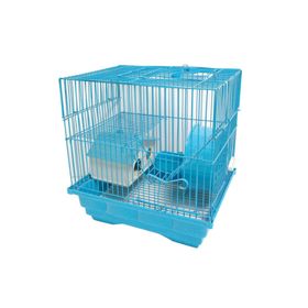DaYang 30x23x31 cm Açık Mavi Oyuncaklı Hamster Kafesi
