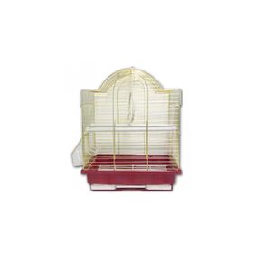 DaYang 30x23x39 cm Pirinç 2 Kapılı Düz Muhabbet Kafesi