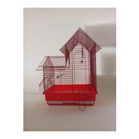 DaYang 35x28x47 cm Kırmızı Villa Kuş Kafesi