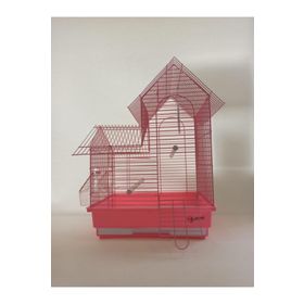 DaYang 35x28x47 cm Pembe Villa Kuş Kafesi