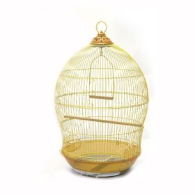 DaYang 48,5x48,5x76 cm Kubbe Pirinç Kuş Kafesi