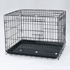 DaYang 78x48x55 cm Siyah Metal Köpek Kafesi