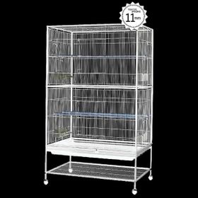 DaYang 79 x 52 x 130,5 cm Beyaz Ayaklı Kafes